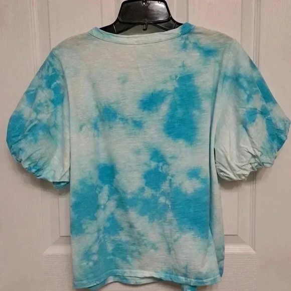 ❤️ Hashttag Tie-dye Short  Sleeved T-shirt - Picture 9 of 11